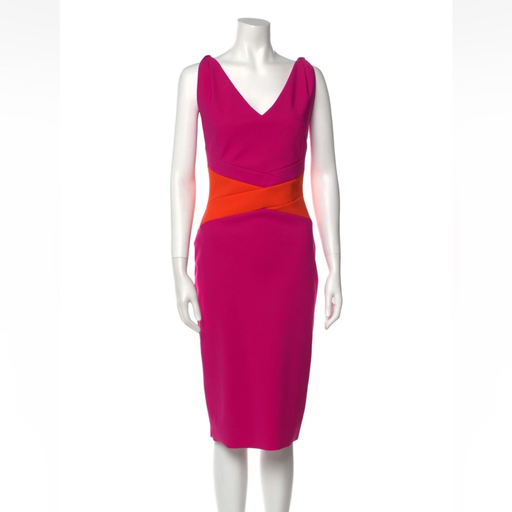 La Petite Robe di Chiara Boni V-Neck Midi Length Dress